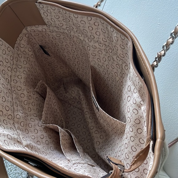 Guess Canvas Tote - Picture 4 of 11